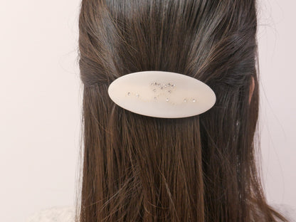 Mimi Hair Barrette Cream