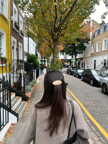 Mimi Hair Barrette Cream